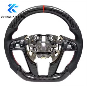 Volante in Fibra di Carbonio Forgiata Personalizzato con LED per <span class=keywords><strong>Pontiac</strong></span> G8 G6 Gt <span class=keywords><strong>Gto</strong></span> Gxp Grand Prix Firebird Parts Trans Am Ws6 2008 2009 - Product Image 2