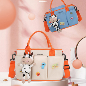 <span class=keywords><strong>Sac</strong></span> de <span class=keywords><strong>maternité</strong></span> à bandoulière portable léger à une épaule Nouveau <span class=keywords><strong>sac</strong></span> de poussette <span class=keywords><strong>maman</strong></span> et bébé pour les nouvelles mamans - Product Image 5