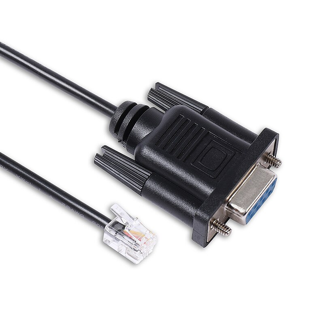 ConneXium Switch Serial Configuration Cable Sch Neider 490NTRJ11 Cable RJ11 6Pin 6P6C to PC Com RS232 DB9 Female