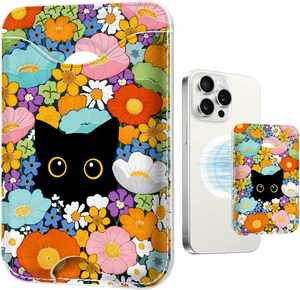 Professional Oem/Odm Customizable Material Color Logo Pu Leather Mobile Phone Back <b>Wallet</b> Card <b>Holder</b> - Product Image 3