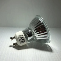 Lampes halogènes GU10 Éclairage intérieur Ampoule halogène 220-240V Lampe chauffante infrarouge Verre Aluminium Gu10 Gz10 Lightening 2800 3200k