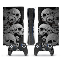 Autocollants antidérapants pour la manette de la console de jeu pour PS5 Pro Film de protection pour la poignée