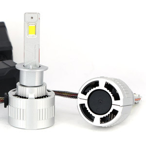 หลอดไฟหน้ารถยนต์ LED 120W 11000LM 6500K ไฟหน้ารถยนต์ LED H1 H4 H7 9006 9007 สำหรับรถยนต์ฟอร์ด โฟกัส - Product Image 5