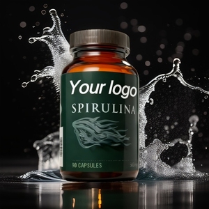 <span class=keywords><strong>Spiruline</strong></span> pilules amincissantes coupe-faim bloqueur de glucides avec booster de métabolisme personnalisation de supplément de régime végétalien naturel - Product Image 5