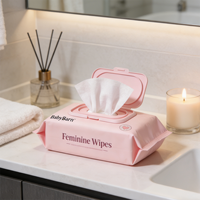 Lingettes intimes parfumées pH équilibré OEM ODM pour adultes – Pack voyage – Lingettes humides pour l'hygiène intime
