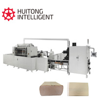 Machine à serviettes automatique économique, équipement de production de serviettes en papier jetables