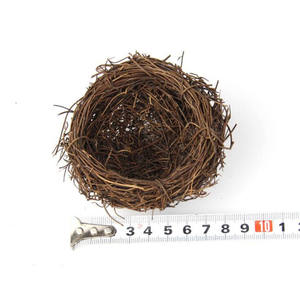 Verschillende Maten Natuurlijk Gras Wijnstok Rotan Buitenvogel Levert Comfortabele Kanariepapegaaiennesten Voor Het Uitkomen Van Vinken - Product Image 5