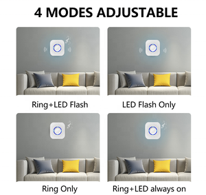 مقاوم للماء IP65 جرس كهربائي ذاتي للقطط والحيوانات الأليفة لوازم تدريب جرس الباب التواصل للكلاب - Product Image 5