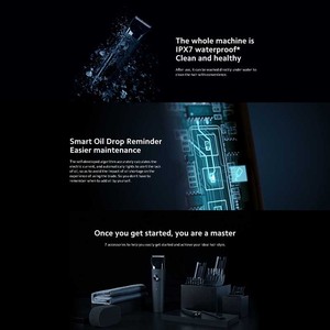 Cortadora de Pelo Xiaomi Recargable por USB, Batería de Iones de Litio de 3000 mAh, Cuerpo de Plástico, Uso Doméstico, Gran Potencia de 15 W - Product Image 3