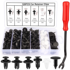 Kit Completo de 121 Piezas de Clips de Plástico de Nylon para Reparación de Carrocería de Automóviles - Product Image 5