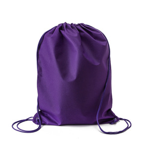 <b>Cheap</b> Promotional Polyester Sports Gym Storage Bag Letter Pattern Drawstring <b>Backpack</b> for Shoes - Product Image 5