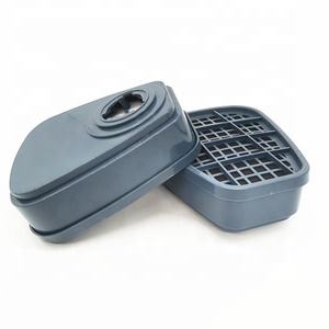 Masker pelindung, <span class=keywords><strong>respirator</strong></span> Kimia Industri silikon setengah wajah tipe penyaringan diri - Product Image 6