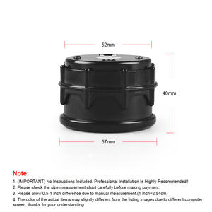 ईंधन स्तर गेज यूनिवर्सल 2 "52mm डिजिटल प्रदर्शन कार ईंधन स्तर गेज मीटर के साथ 8-18V ईंधन सेंसर तेल फ्लोट - Product Image 6