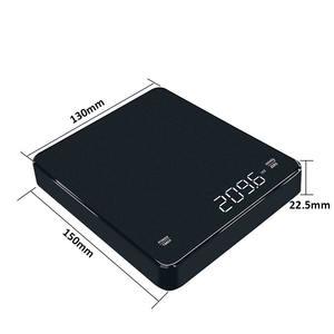 <span class=keywords><strong>Balance</strong></span> <span class=keywords><strong>de</strong></span> <span class=keywords><strong>cuisine</strong></span> électronique chronométrée 3 kg en ABS, <span class=keywords><strong>balance</strong></span> alimentaire pour <span class=keywords><strong>boulanger</strong></span>, <span class=keywords><strong>balance</strong></span> à café, mesure du poids, pile, 0,1 g, <span class=keywords><strong>balance</strong></span> italienne manuelle - Product Image 4