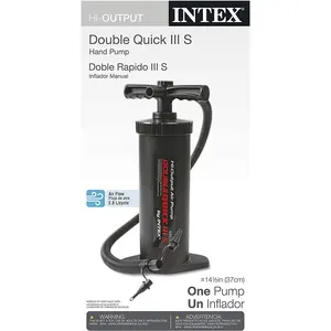 <span class=keywords><strong>INTEX</strong></span> Black Quick III S ปั๊มมือสำหรับระเบิดขึ้นสระว่ายน้ำของเล่นเป่า<span class=keywords><strong>ลม</strong></span>แพเป่า<span class=keywords><strong>ลม</strong></span>และสระว่ายน้ำ - Product Image 5