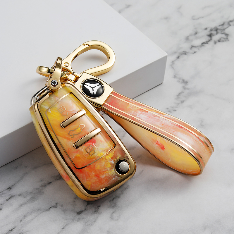 Jaune + porte-clés