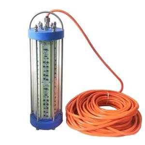 ไฟตกปลาใต้น้ำ LED สีเขียว น้ำเงิน ขาว กำลังสูง 2000W IP68 พร้อมสายเคเบิลยาว 30 เมตร และความสว่าง 13000 ลูเมน - Product Image 2