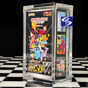 Boîte de <span class=keywords><strong>booster</strong></span> japonaise de haute qualité <span class=keywords><strong>Pokemon</strong></span> GO SYP, échantillon gratuit, acrylique pour Shiny <span class=keywords><strong>V</strong></span> & Tag Team All Stars <span class=keywords><strong>Booster</strong></span> Box (version petite) - Product Image 3