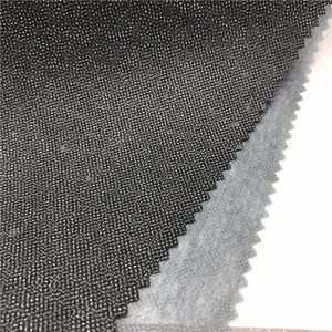 Polyester çift nokta olmayan dokuma ince eriyebilir tela toptan