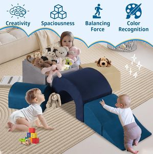 Blocs d'escalade en mousse souple personnalisés OEM, aire de jeux en mousse souple pour tout-petits, blocs d'escalade pour enfants, mobilier d'intérieur en mousse souple - Product Image 4