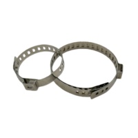 Kit de colliers de serrage rotatifs pour soufflet de cardan de haute qualité en acier inoxydable, pour applications industrielles et automobiles (en pouces)
