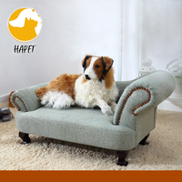 De Lujo suave perro mascota sofá cama del perro de muebles