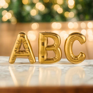 Personaggio impermeabile 26 Pendenti con lettere alfabetiche A-Z originali in acciaio inossidabile placcato oro personalizzato fatto da te per collana - Product Image 4