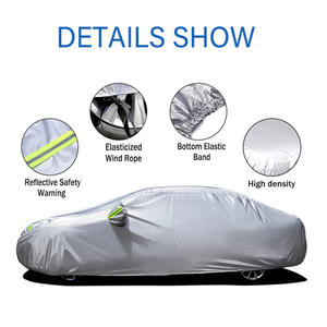 Housse de voiture universelle multifonctionnelle en tissu Oxford - Protection imperméable contre les UV Protection quatre saisons Garantie de 3 ans pour la plupart des véhicules - Product Image 4