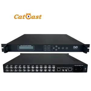 数字电视8合1 MPEG2编码CVBS IP到DVBT射频调制器编码器调制器
