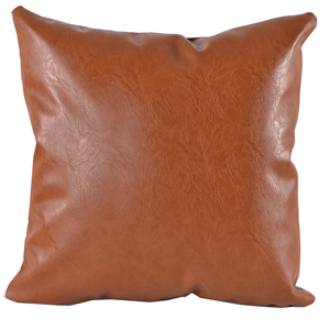 <strong>Decorative</strong> <strong>Throw</strong> <strong>Pillow</strong> Covers for Couch 100% Cotton Modern Design or Sofa <strong>Pillows</strong> Case Faux Leather 18 X 18 Inch - Product Image 5