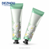 Tubo Exprimible de Plástico PE Personalizado de 35 mm de Diámetro, Envase Vacío con Tapa de Rosca para Rímel/Loción/Crema de Manos/Cuidado de la Piel, Superficie Brillante
