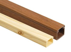 Gaine de câbles en PVC blanc, profilé en PVC, gaine de câbles en PVC, gestion des câbles - Product Image 5
