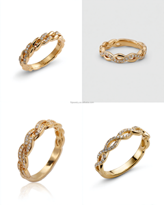 Женское кольцо с золотым покрытием - Product Image 5