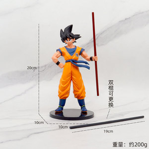 4ª <span class=keywords><strong>generación</strong></span> Dragoned Ball Black Hair Anime Dragon-Balls <span class=keywords><strong>Z</strong></span> Figuras DE ACCIÓN Juguetes Super Saiyan Goku Dragon Balls Figura de acción - Product Image 2
