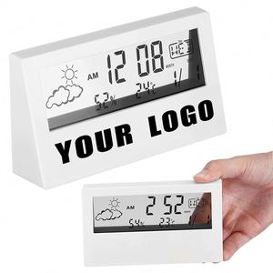 New Multifunctional Alarm Clock Night Light Digital Alarm Clock <b>Smart</b> Children's Alarm Clock Creative Gift With Custom Logo - Product Image 1