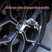 Clé à douille hexagonale à cliquet double embout pour voiture, en acier au chrome-vanadium, OEM/DIY, couple maximal de 1350 lb-pi pour tout-terrain