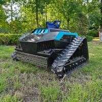Livraison gratuite, tondeuse à gazon robotisée télécommandée certifiée CE, tondeuse à gazon automatique à braquage zéro Y14-685, débroussailleuse Y14-685