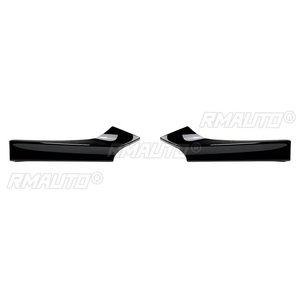 ลิ้นกันชนหน้าสีดำเงา สปอยเลอร์ดิฟฟิวเซอร์ ชุดแต่งสำหรับ BMW ซีรีส์ 2 F22 F23 M Sport ปี 2015-2019 - Product Image 2