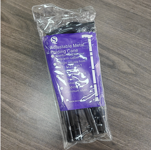 Bastón Plegable de Venta al por Mayor <span class=keywords><strong>con</strong></span> Certificado CE, Bastones Ajustables, <span class=keywords><strong>Muleta</strong></span> de Aluminio de 84-93 cm - Product Image 5