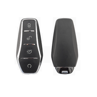 Carcasa de Repuesto de Plástico para Llave de Control Remoto BYD Qin PLUS Han Song EV, Funda Vacía sin Chip