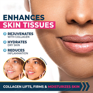 Formule synergique de <span class=keywords><strong>biotine</strong></span> et de collagène pour adultes, améliorant la beauté, soutenant en douceur la vitalité de la peau, des ongles et des cheveux - Product Image 6