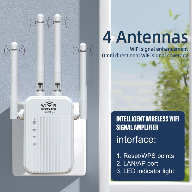 Ripetitore WiFi, Ripetitore WiFi 5G, Amplificatore WiFi 2.4G