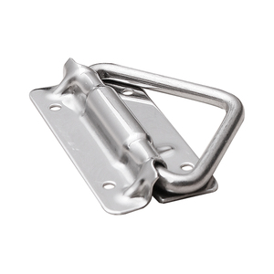 Anillo de Tirón Triangular, Resorte de Acero Inoxidable al Carbono, Tirador de Muebles, Caja de Madera, Caja de Hierro, Tirador Móvil 3267 - Product Image 2