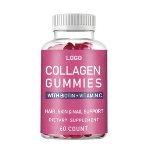 OEM Amazon Hot <span class=keywords><strong>Selling</strong></span> Collageen Gummies met Biotine Vitamine 60 Pillen Per Fles Exclusief voor Buitenlandse Handel Export Op Voorraad - Product Image 1