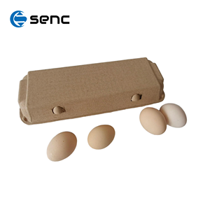 Boîte à œufs en pâte à papier biodégradable écologique à <span class=keywords><strong>12</strong></span> alvéoles avec impression personnalisée des étiquettes intérieures et extérieures pour la vente au détail <span class=keywords><strong>de</strong></span> produits agricoles <span class=keywords><strong>de</strong></span> marque - Product Image 3