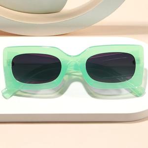 ใหม่กรอบสแควร์แว่นตากันแดดย้อนยุคสีลูกกวาดข้ามพรมแดนแนวโน้มหญิงร้อนแฟชั่นแว่นตาอินสตาแกรม - Product Image 4