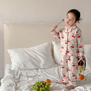 OEM/ODM 2026 pigiama per bambini in cotone nuovo Set di abbigliamento per bambini Set di 2 pezzi Set di vestiti per tutte le stagioni per bambini - Product Image 2