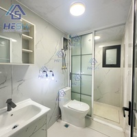 Casa Contenedor Moderna HESHI de 40 Pies, Módulo de Vivienda Prefabricado con Diseño Rectangular para Uso Residencial