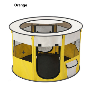 Corral portátil plegable para perros, tipo parque, caseta para cachorros, vallas octogonales para perros pequeños y grandes, tipo tienda de campaña, cama o sala de partos, venta al por mayor - Product Image 2