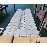 Entraînement modulaire en plastique sur l'ascenseur de bateau Jetski Dock Marine Float Dock Pontoon